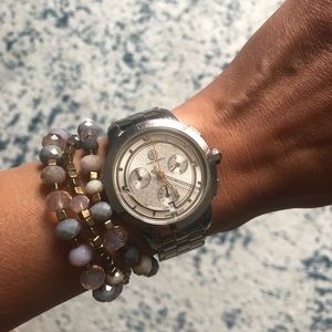 Tory Burch Watch Silver